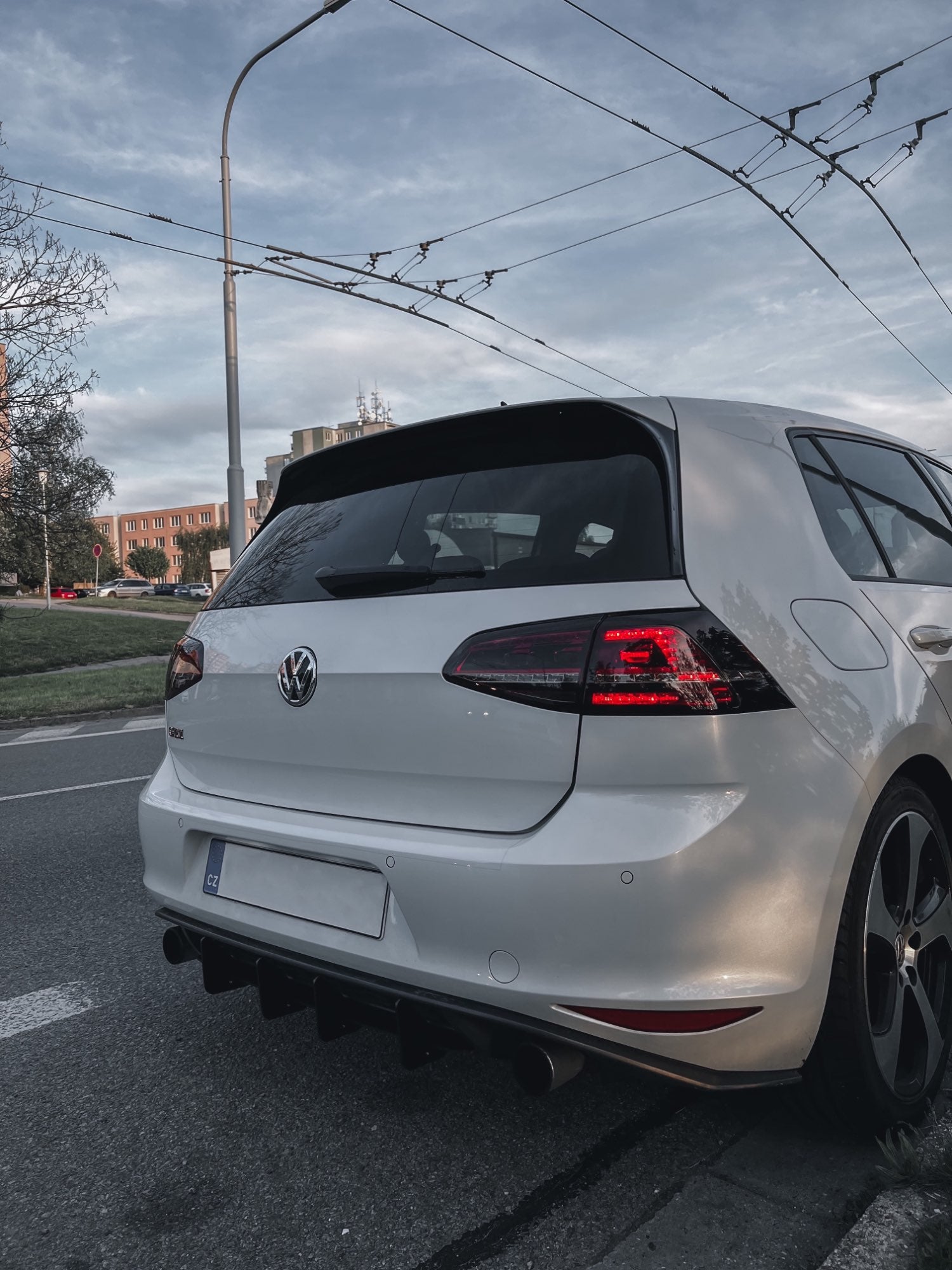 Volkswagen Golf GTI MK7 Diffuser With Spats